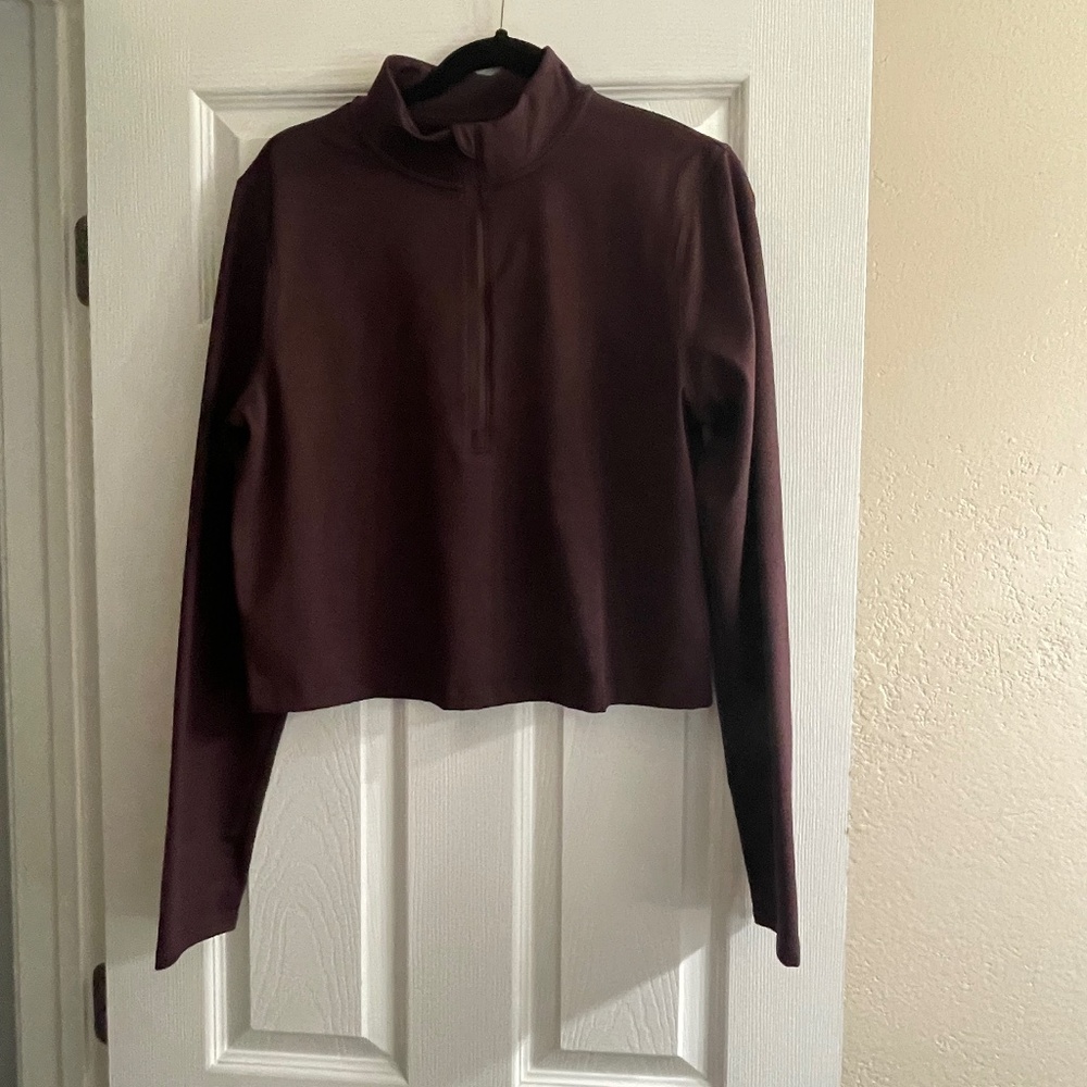Old Navy CloudComfy Crop Quarter Zip